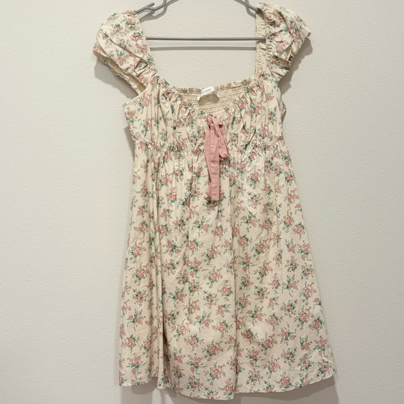 Altar'd State Everlee Floral Bow Dress - Picture 5 of 7